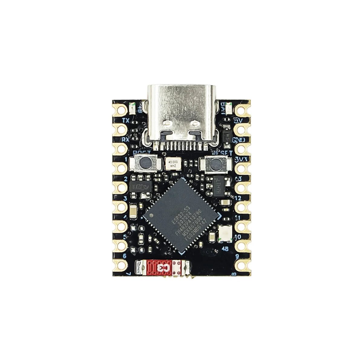 ESP32-S3 SuperMini board, top view