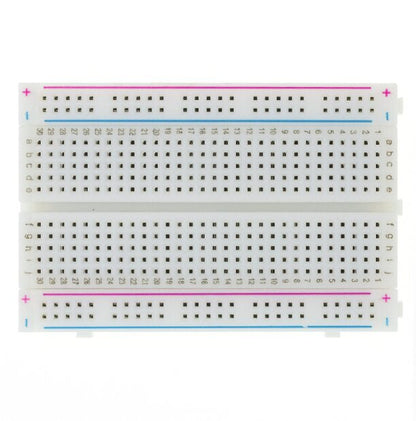 Breadboard half size - Build, Test, Create! (White or Clear) image 0
