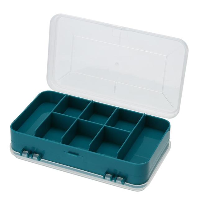 13-Compartment Component Storage Box | Double-Sided Organizer for ...