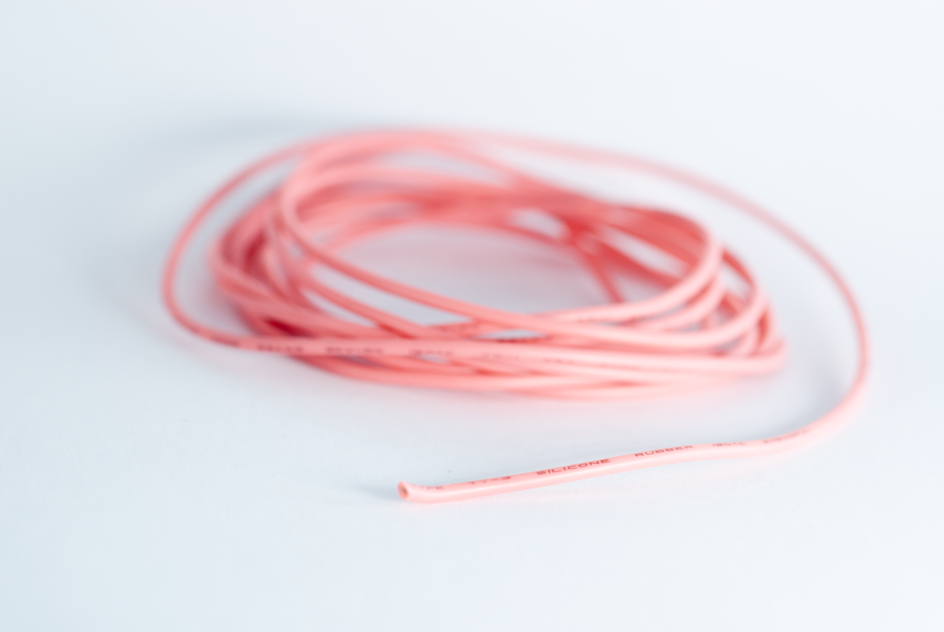 Pink soft Silicone wire 22 AWG image 0