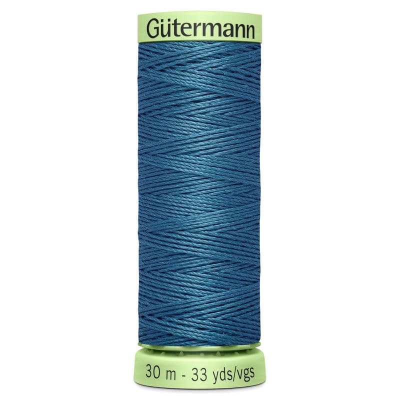 Steel Teal Gutermann Top Stitch Thread 30m image 0