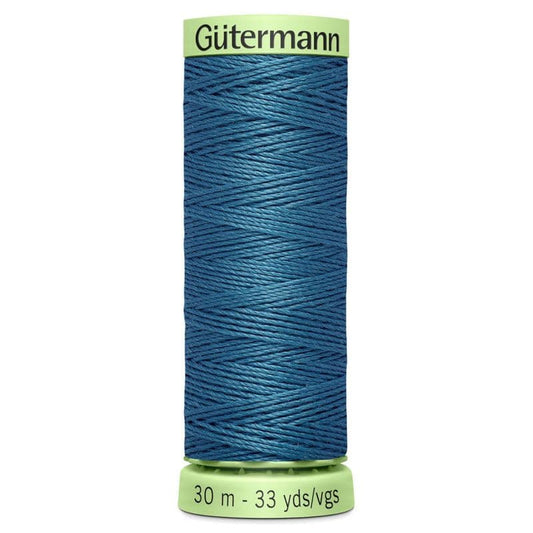 Steel Teal Gutermann Top Stitch Thread 30m image 0